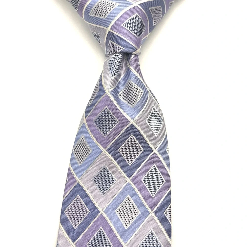 Michael Kors Silk‎ Tie Men Purple Extra Long 62